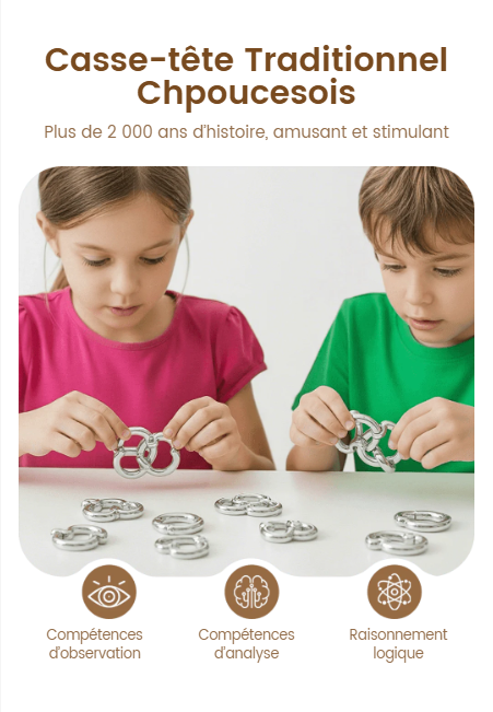 Désenchevêtrement Iron Link Unlock Interlock Game